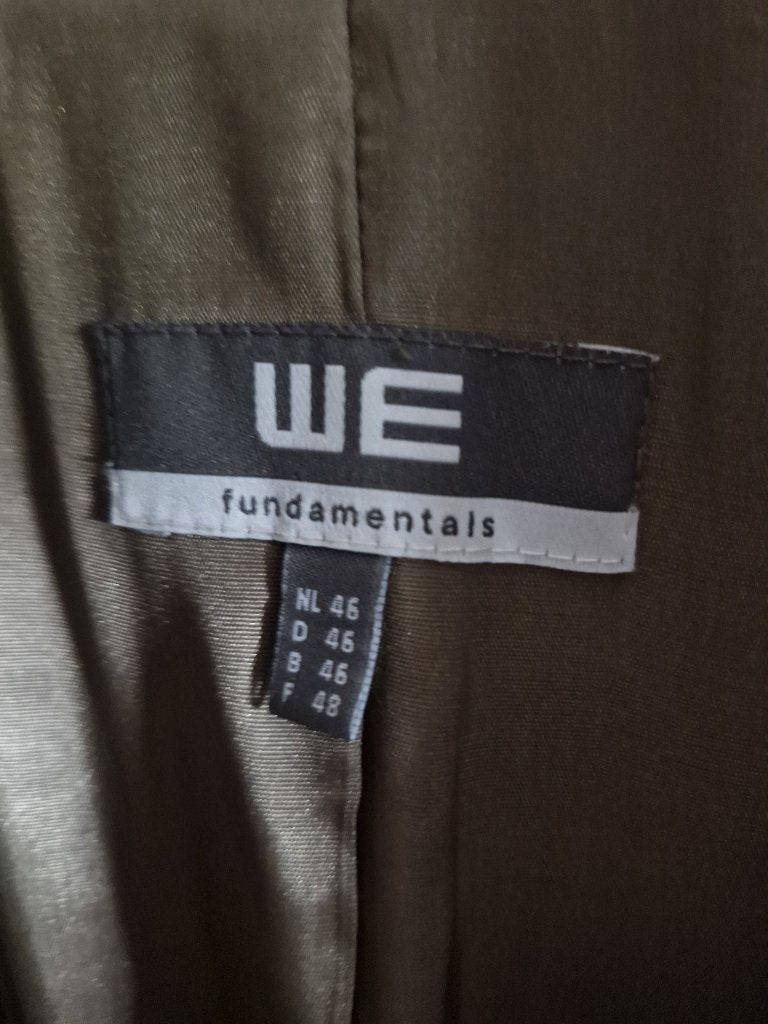 Donkerbruine jas, Kleding | Dames, Jassen | Winter, Ophalen, Bruin, WE, Maat 42/44 (L)