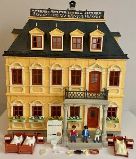 Playmobil 5301 victoriaans huis (+ inrichting), Kinderen en Baby's, Speelgoed | Playmobil, Ophalen, Zo goed als nieuw