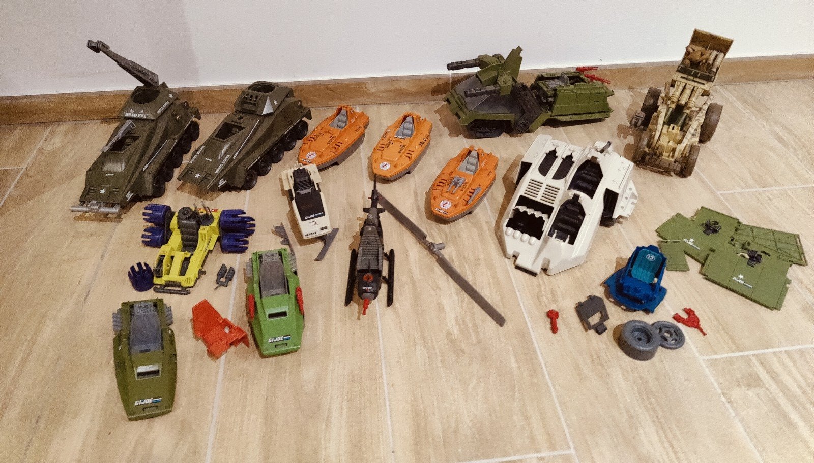 lot véhicules GI JOE pour pièces, Enlèvement ou Envoi, Utilisé