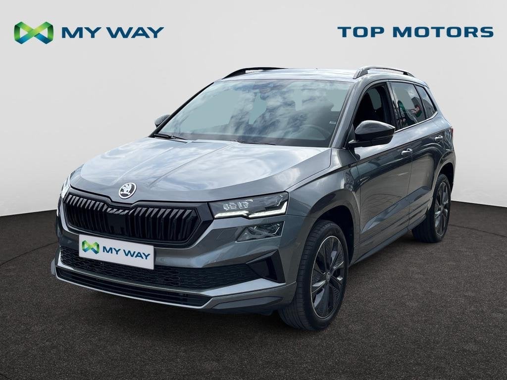 Skoda Karoq SPORTLINE*AUTOMAAT*150PK*TREKHAAK*CARPLAY*CAMERA, Auto's, Skoda, Automaat, Karoq, Navigatiesysteem, SUV of Terreinwagen