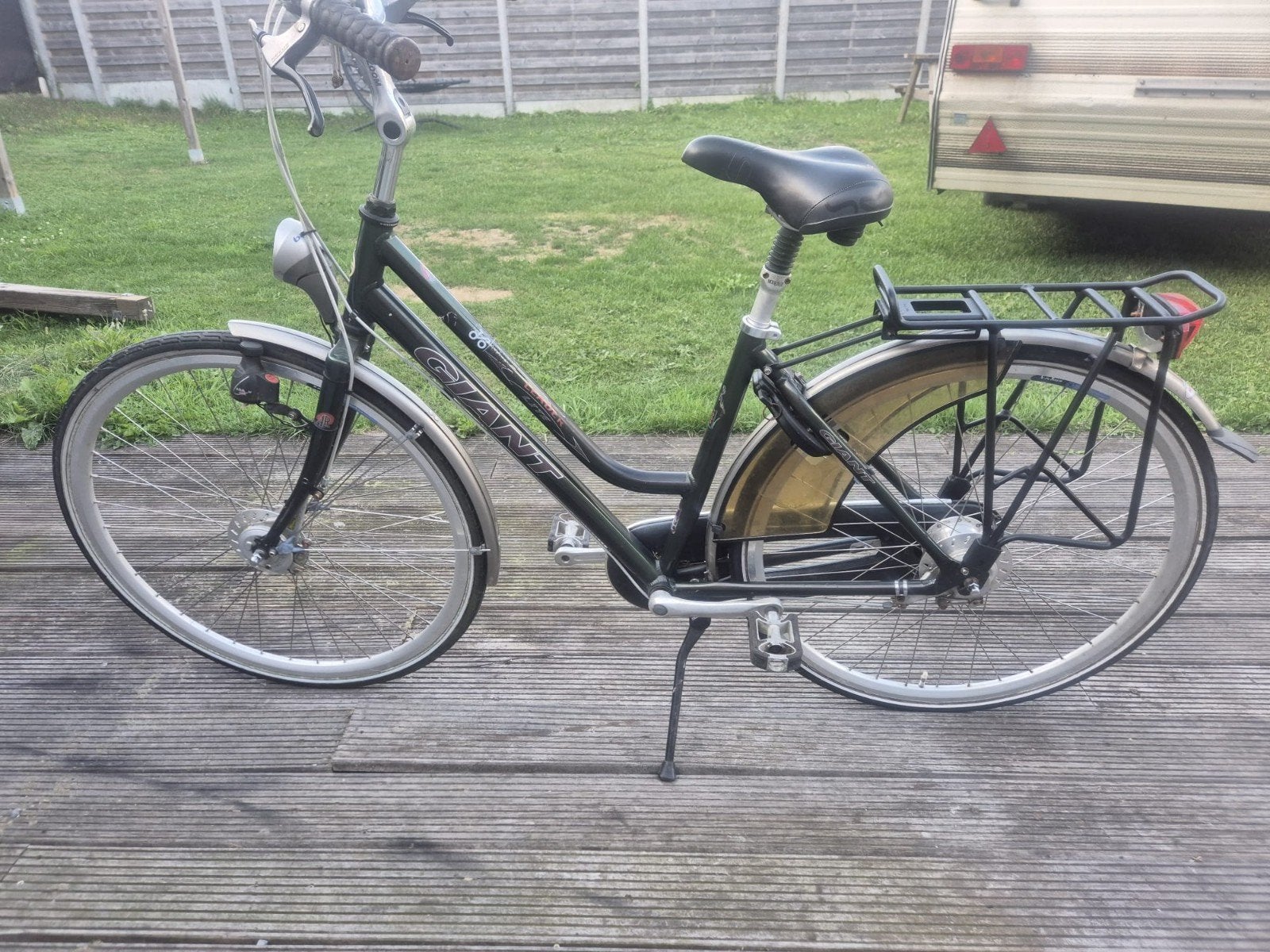 fiets giant, Ophalen