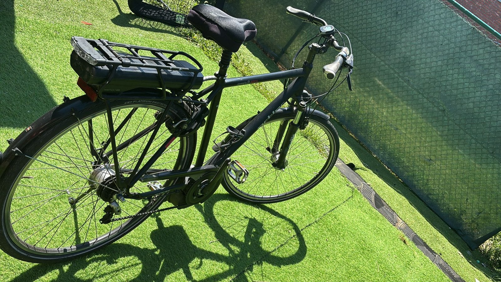 Elektrische heren fiets, Ophalen of Verzenden, Zo goed als nieuw