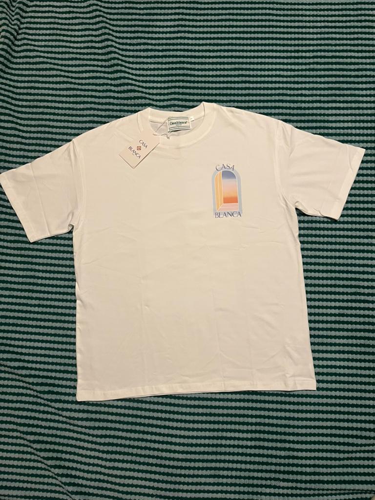 Casablanca tshirt wit, Kleding | Heren, T-shirts, Ophalen of Verzenden, Zo goed als nieuw, Wit