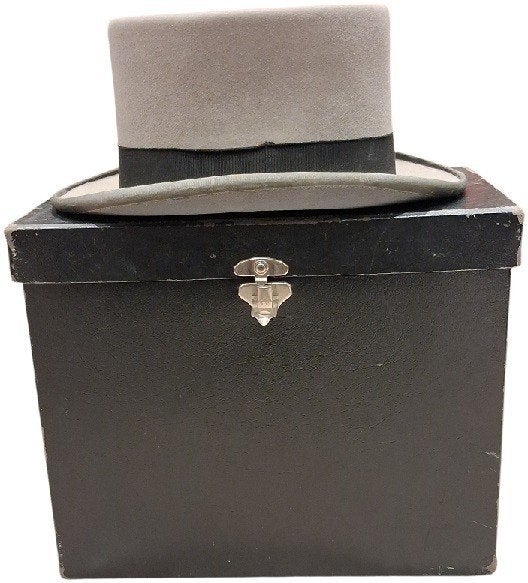 chapeau haut de forme Francy Tailor taille 57., Enlèvement ou Envoi, B, Chapeau, Porté