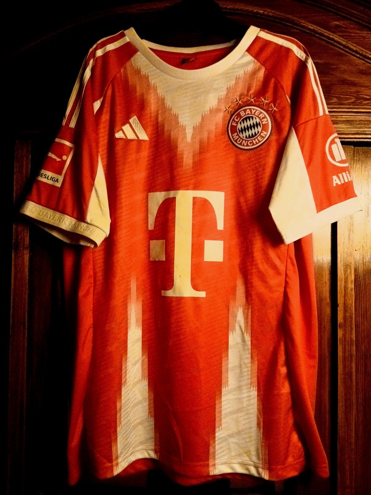 N.JACKSON FC Bayern Múnchen shirt Maat Medium goede staat, Maat M, Ophalen, Zo goed als nieuw, Shirt