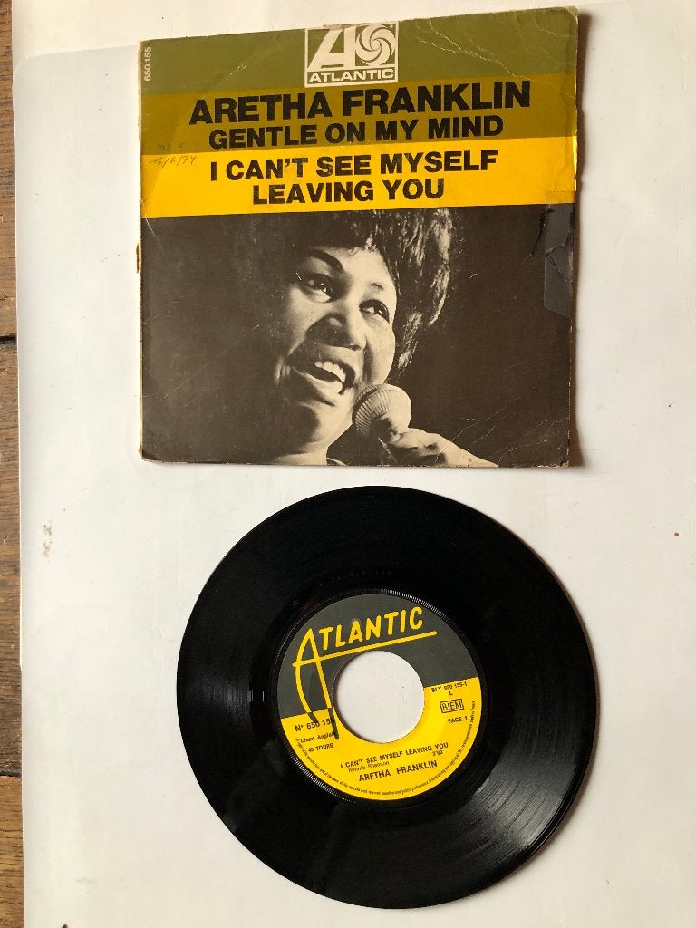 Aretha Frankin : I can't see myself leaving you (1974), CD & DVD, Envoi