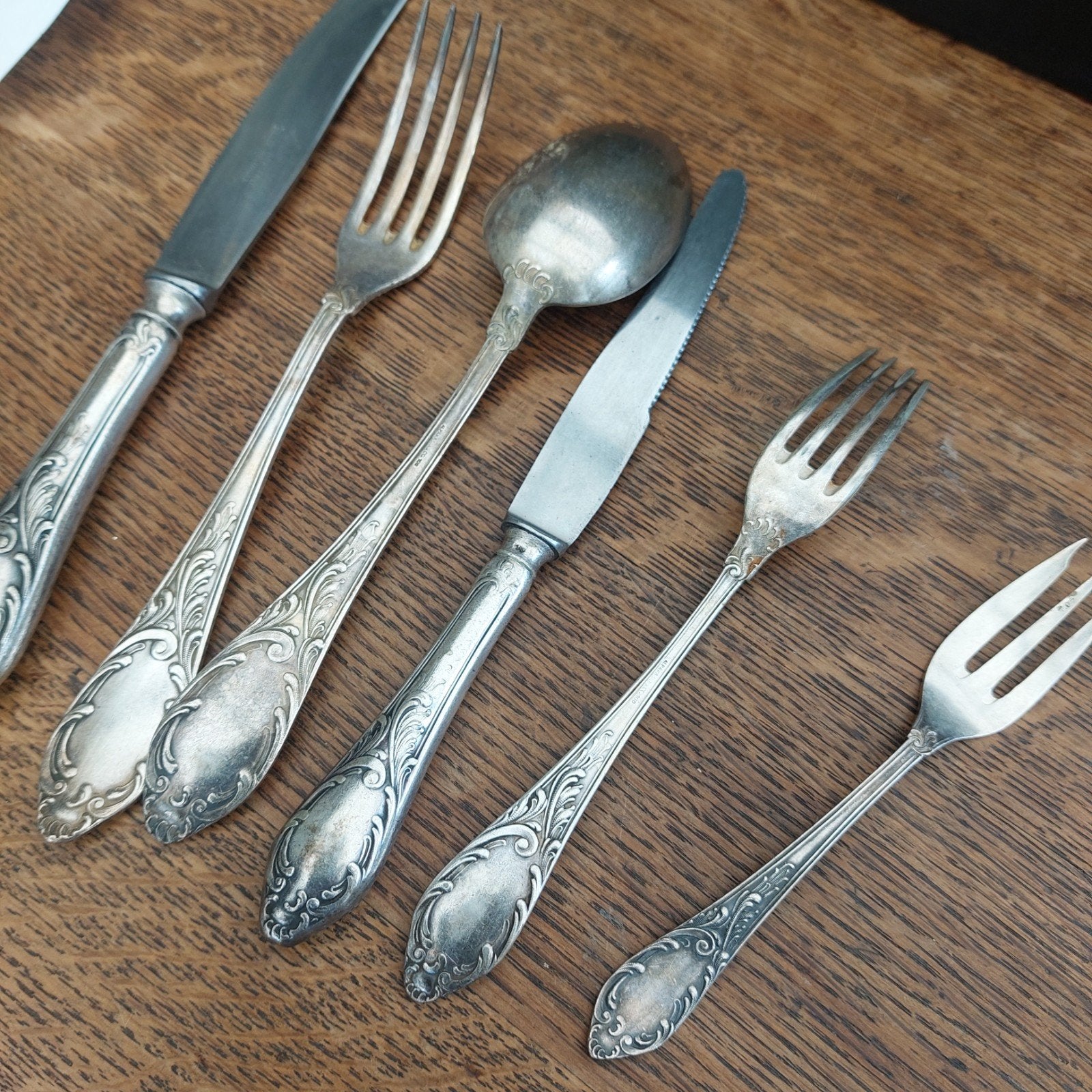 zilver bestek, Antiek en Kunst, Ophalen