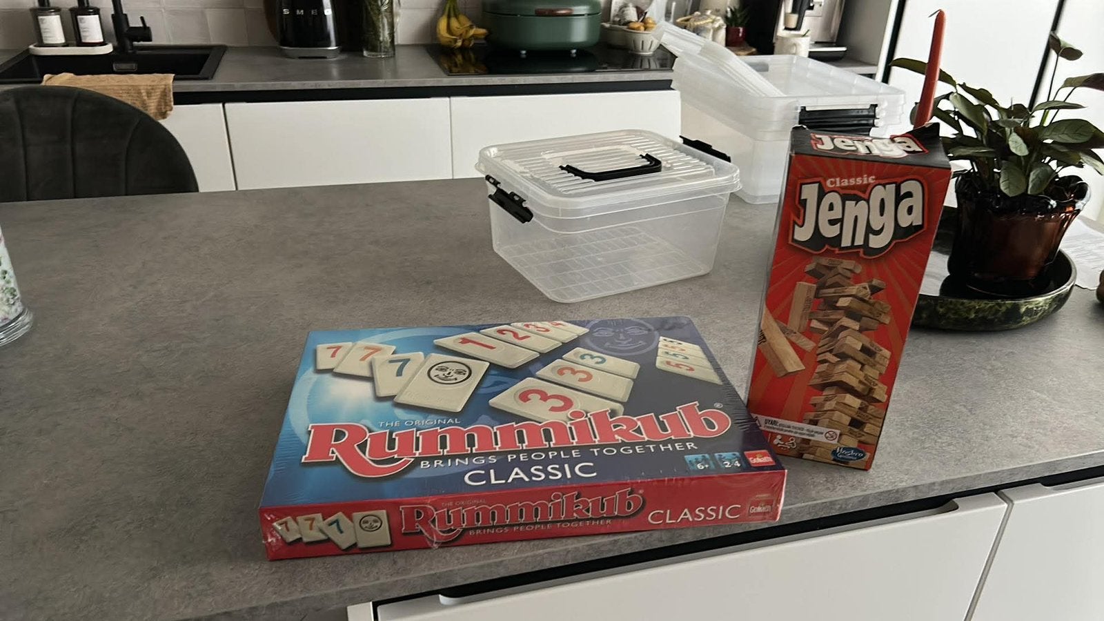 Rummikub nieuw in folie & Jenga Classic – samen €25, Ophalen, Zo goed als nieuw