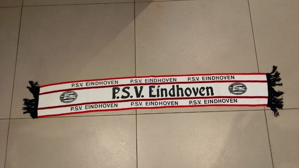 vintage voetbalsjaal PSV Eindhoven, Ophalen of Verzenden