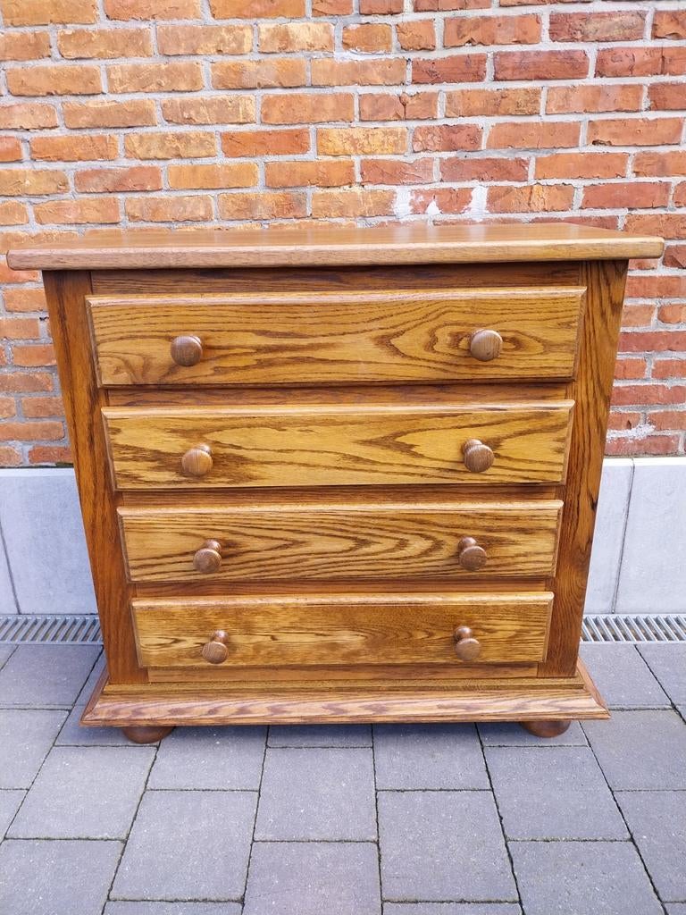 Ladekast, Huis en Inrichting, Kasten | Ladekasten, Ophalen, Zo goed als nieuw, Eikenhout, Vintage