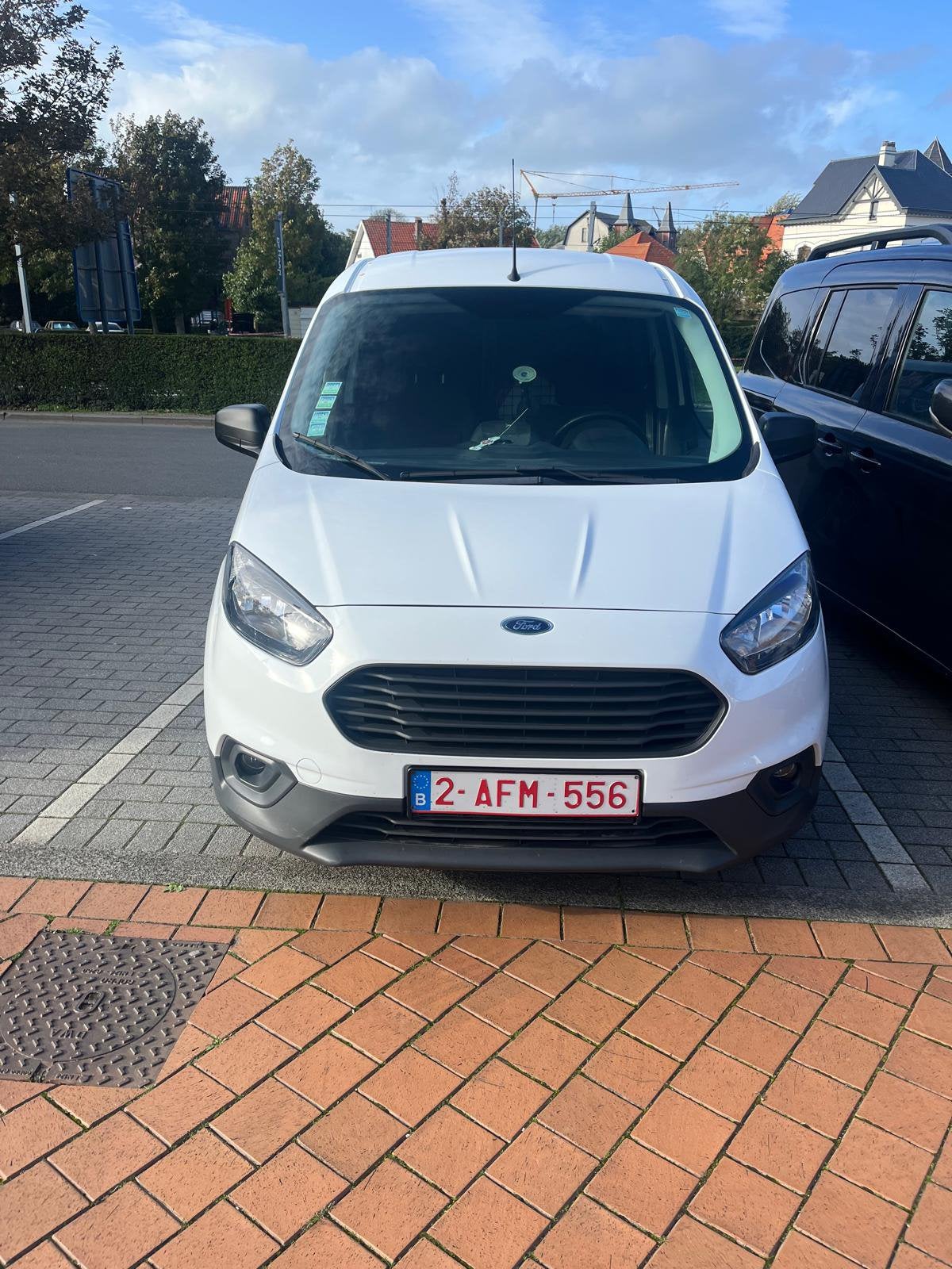 Ford, 4 deurs, Stof, Wit, 1500 cc