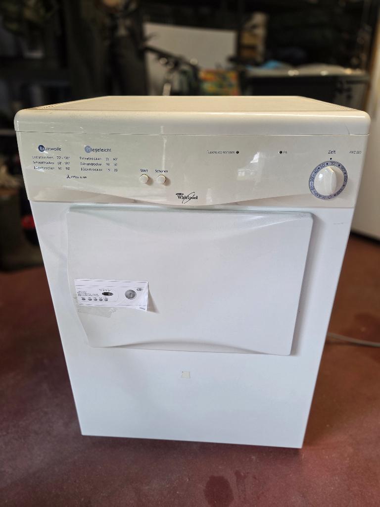 Whirpool AWZ 220 droger, Elektronische apparatuur, Droogkasten, Ophalen, Gebruikt, Luchtafvoer, 4 tot 6 kg