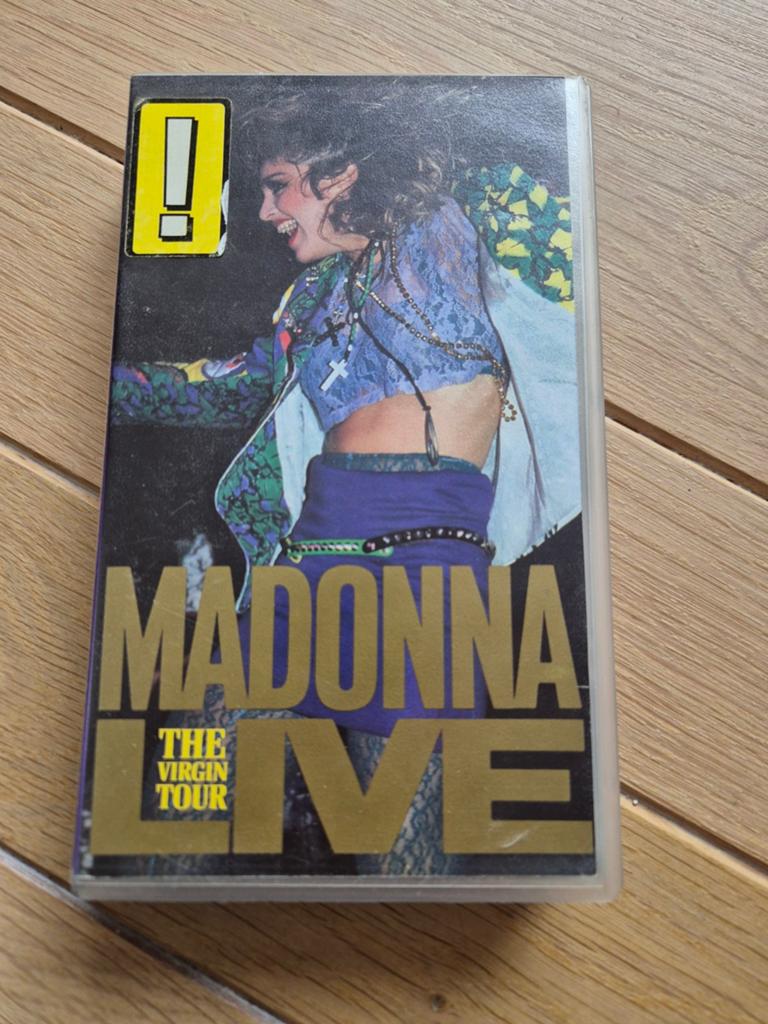 Madonna VHS Liveconcert The Virgin Tour Collector 1985, Ophalen of Verzenden
