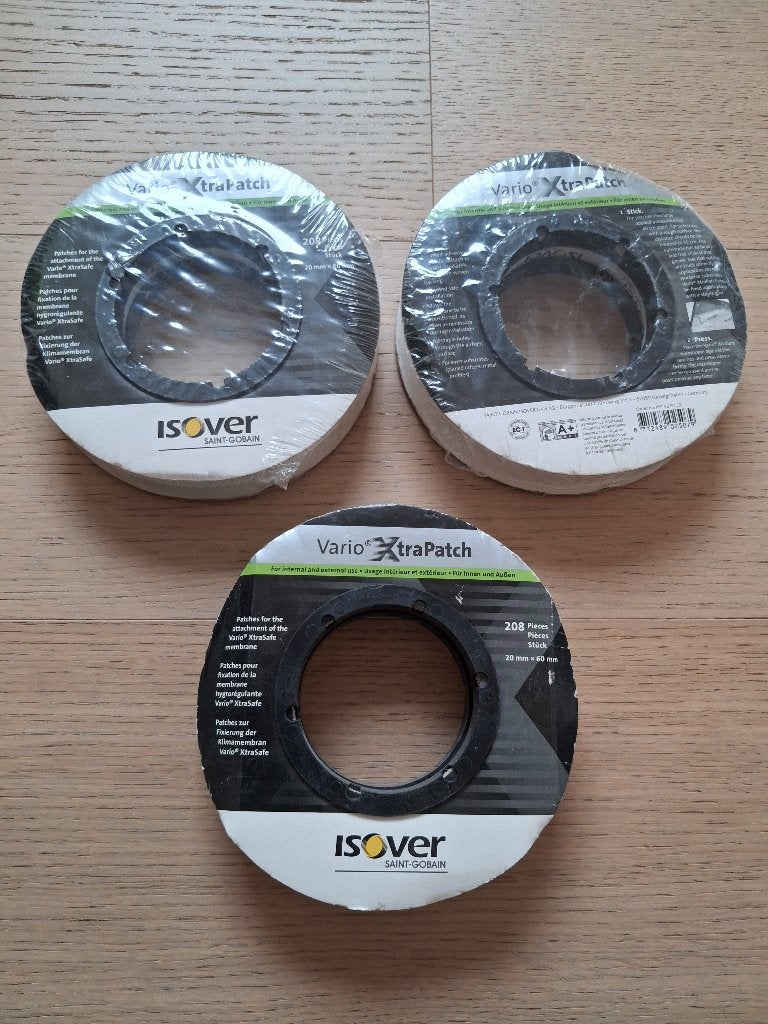 Isover Vario XtraPatch 20 x 60 mm, Doe-het-zelf en Bouw, Ophalen, Nieuw