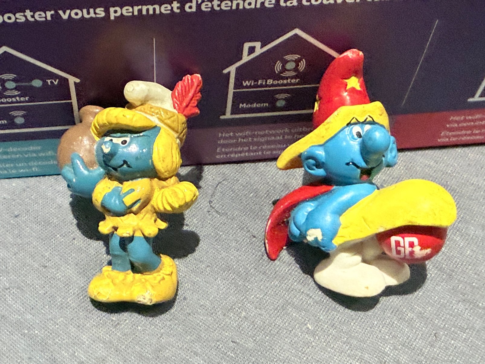 2 smurf, Ophalen, Zo goed als nieuw