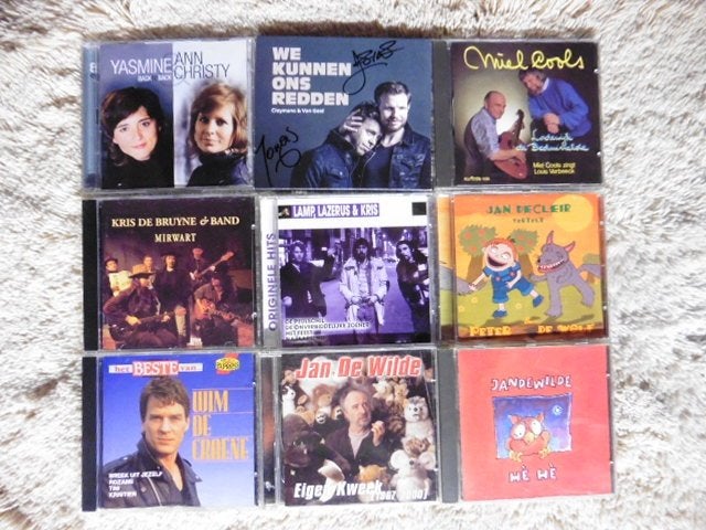 Vlaamse cd Verzameling (An Christy, Sanne, Kris de Bruyne ), Enlèvement ou Envoi, Comme neuf, Pop, Album