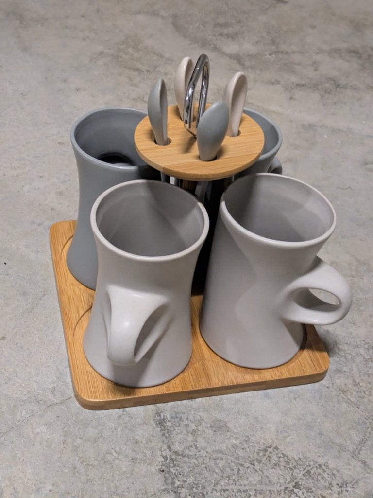 Service thé/café céramique, Maison & Meubles, Mug, Comme neuf, Céramique, Enlèvement