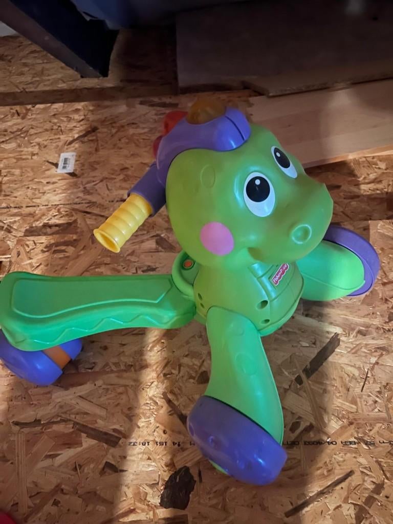 Fisher-Price “Bounce and Go Dino” loopfietsje, Kinderen en Baby's, Ophalen, Gebruikt