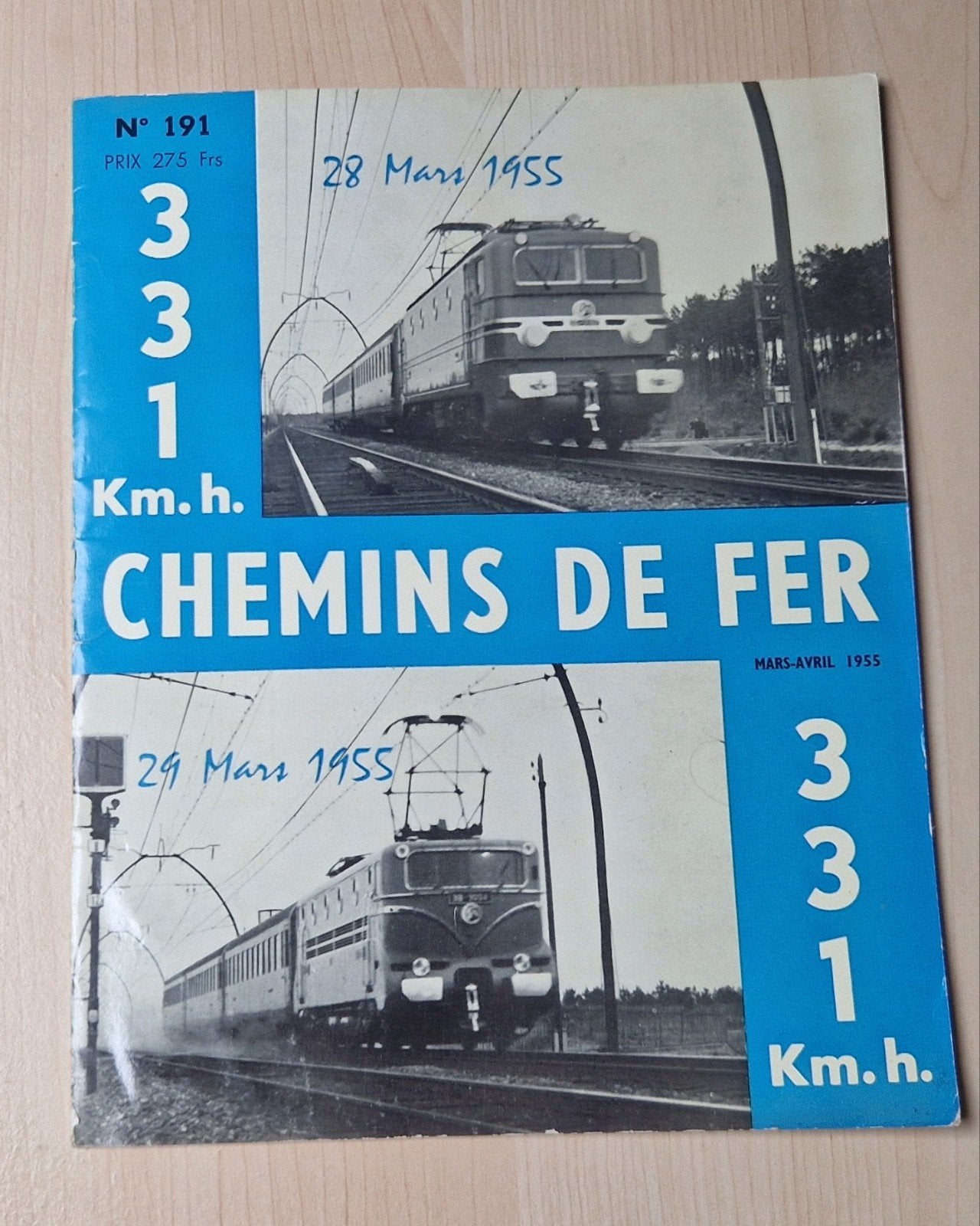 chemin de fer - 1951, Collections, Trains & Trams, Enlèvement ou Envoi