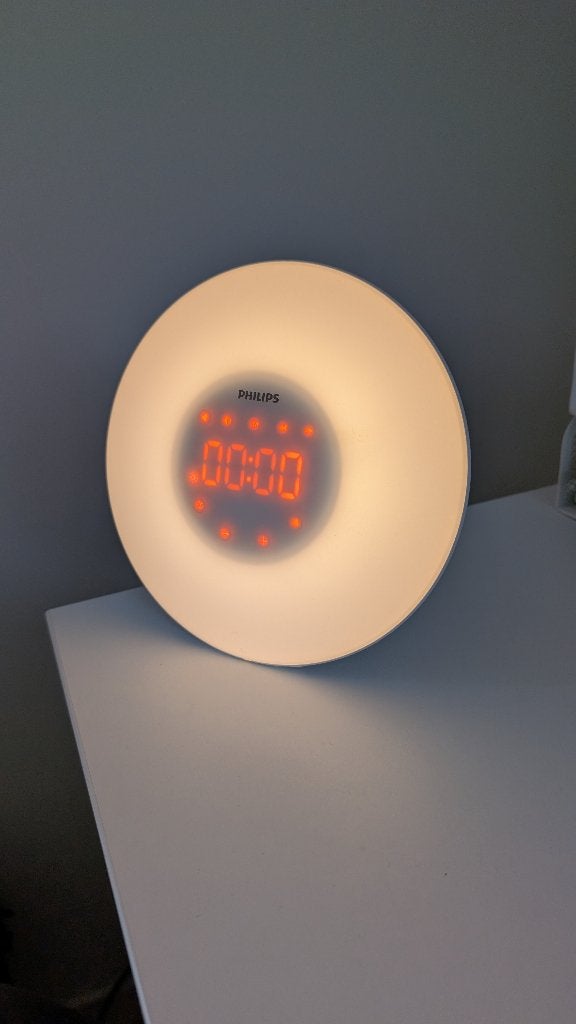 Philips Wake Up Light, Elektronische apparatuur, Ophalen, Zo goed als nieuw, Digitaal