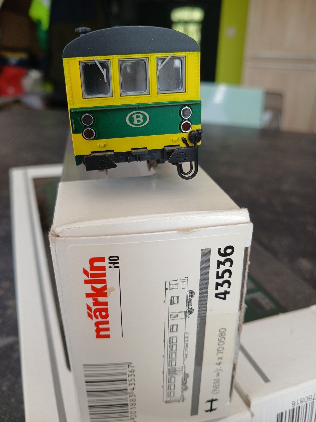 Rame SNCB NMBS M2 MARKLIN diesel en DC, Enlèvement