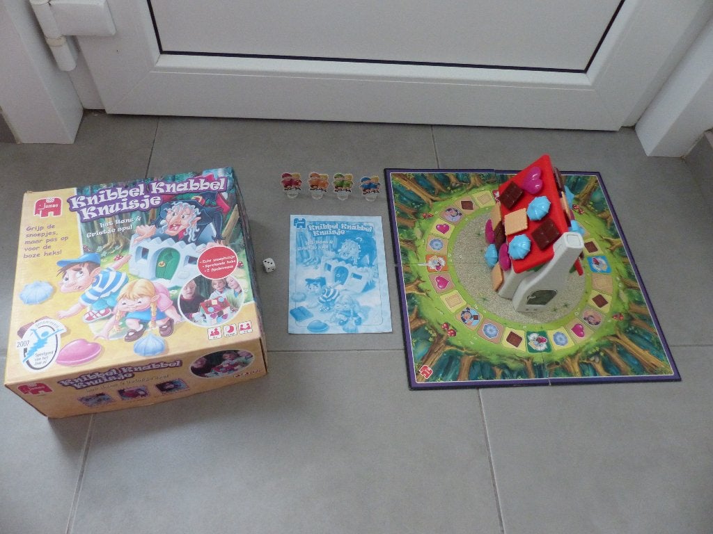 Jeu de plateau Knibbel Nibble Knuisje, Enlèvement ou Envoi, Comme neuf