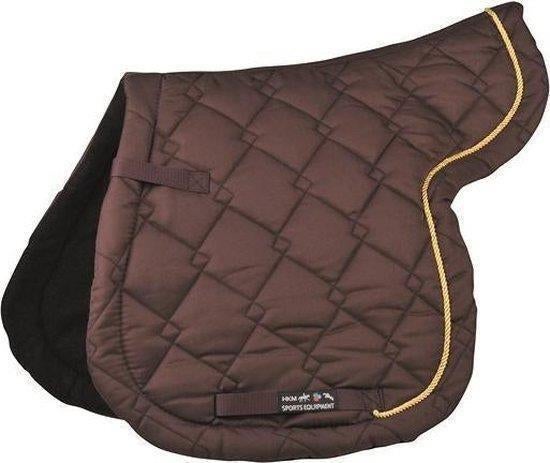 Zadeldekje HKM DonkerBruin - Veelzijdigheid - Full, Enlèvement ou Envoi, Neuf, Tapis de dressage, HKM