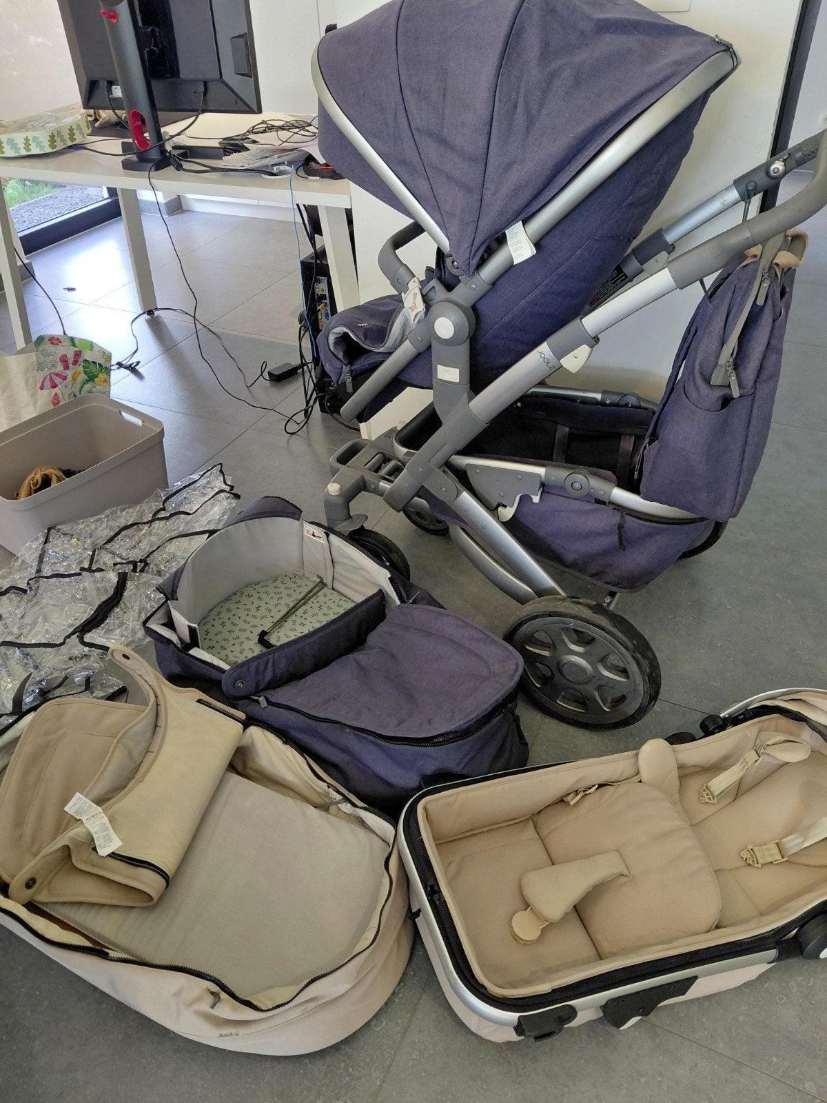 joolz geo 2 duo kinderwagen, Kinderen en Baby's, Kinderwagens en Combinaties, Ophalen, Kinderwagen