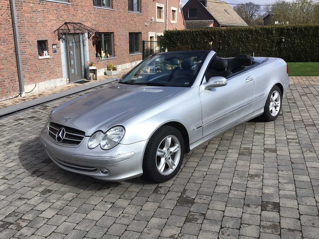 Mercedes-Benz - 2003 - CLK200 compressor - Cabriolet - Auto, Gebruikt, Bedrijf, Overige carrosserie, CLK