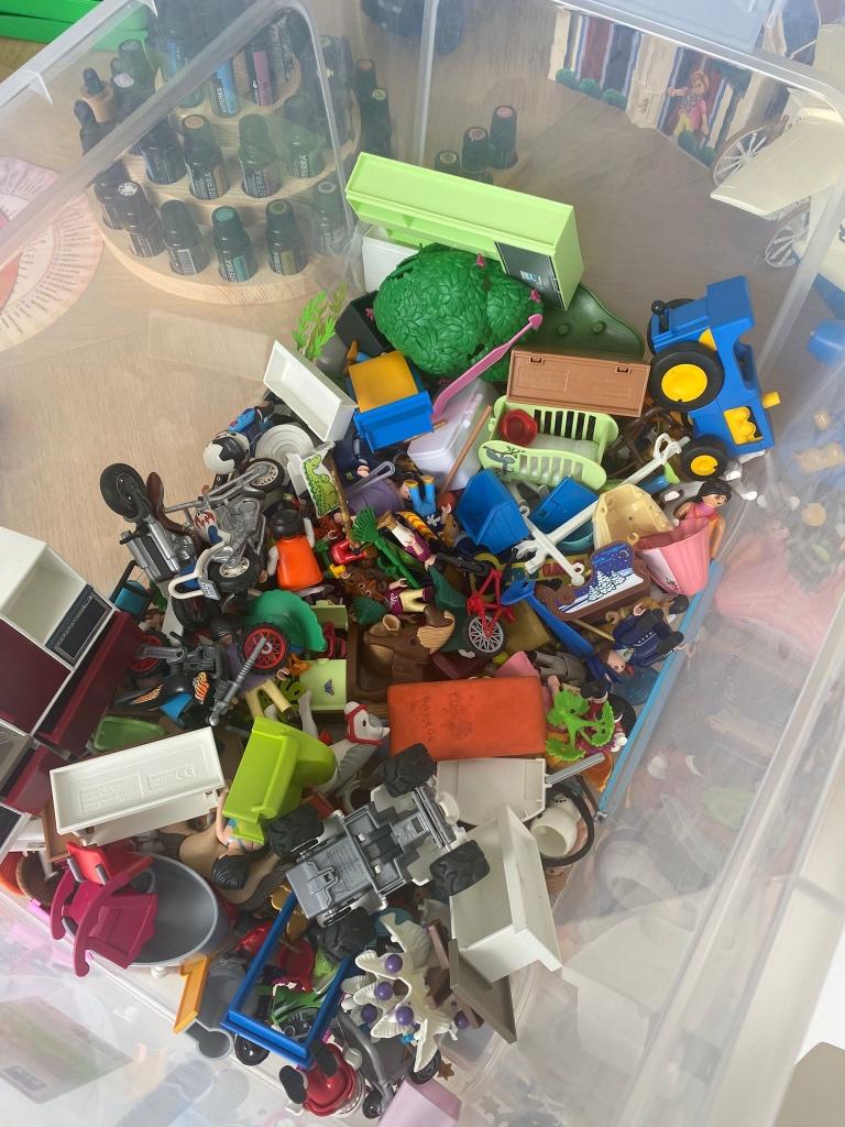 Grote Playmobil-vuilnisbak — voertuigen, personages, Kinderen en Baby's, Speelgoed | Playmobil, Gebruikt, Los Playmobil, Ophalen