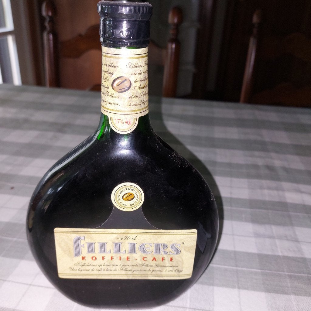 bouteille de liqueur de café Filliers., Neuf, Autres régions, Pleine, Enlèvement