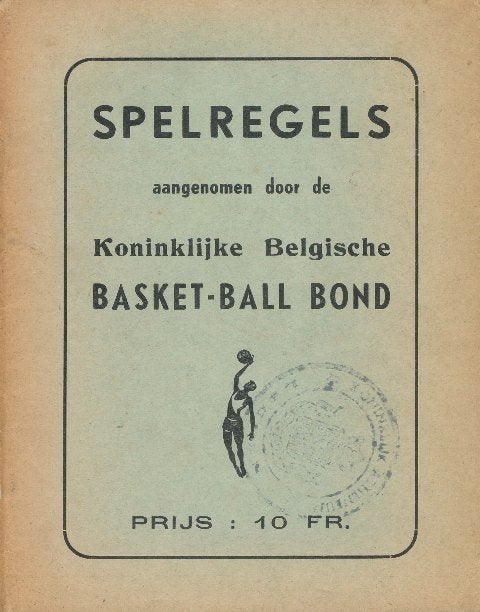 (sp30) Basket Ball, officiele spelregels, Verzenden, Gelezen