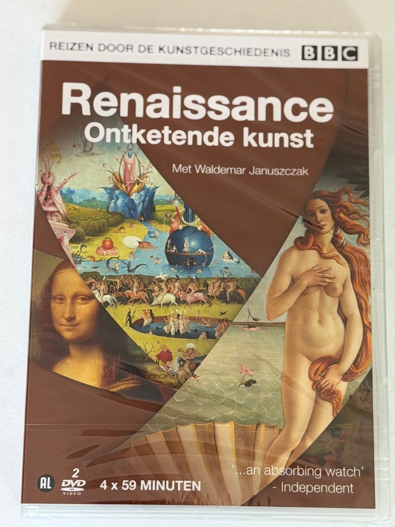 BBC - Raniassance (2-DVD) Nieuw! Waldemar Januszczak, Alle leeftijden, Boxset, Ophalen of Verzenden, Kunst of Cultuur