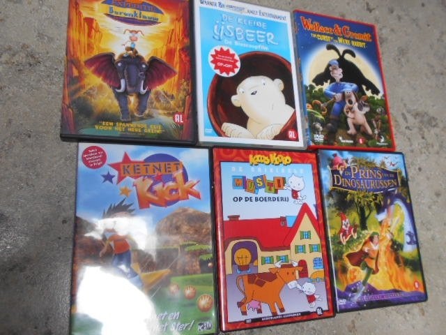 DVD's voor Kids / 4 voor 5 €, Cd's en Dvd's, Ophalen of Verzenden, Zo goed als nieuw, Nederlands, Nederlands