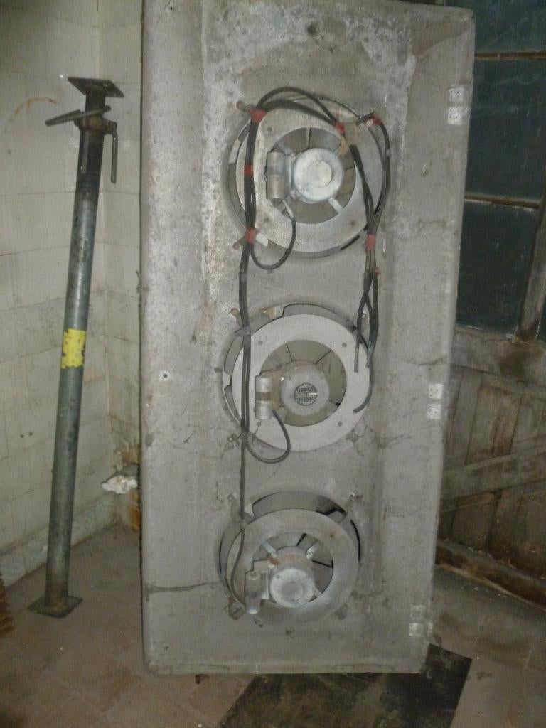 3 ventilateurs frigo- Chambre froide, Enlèvement