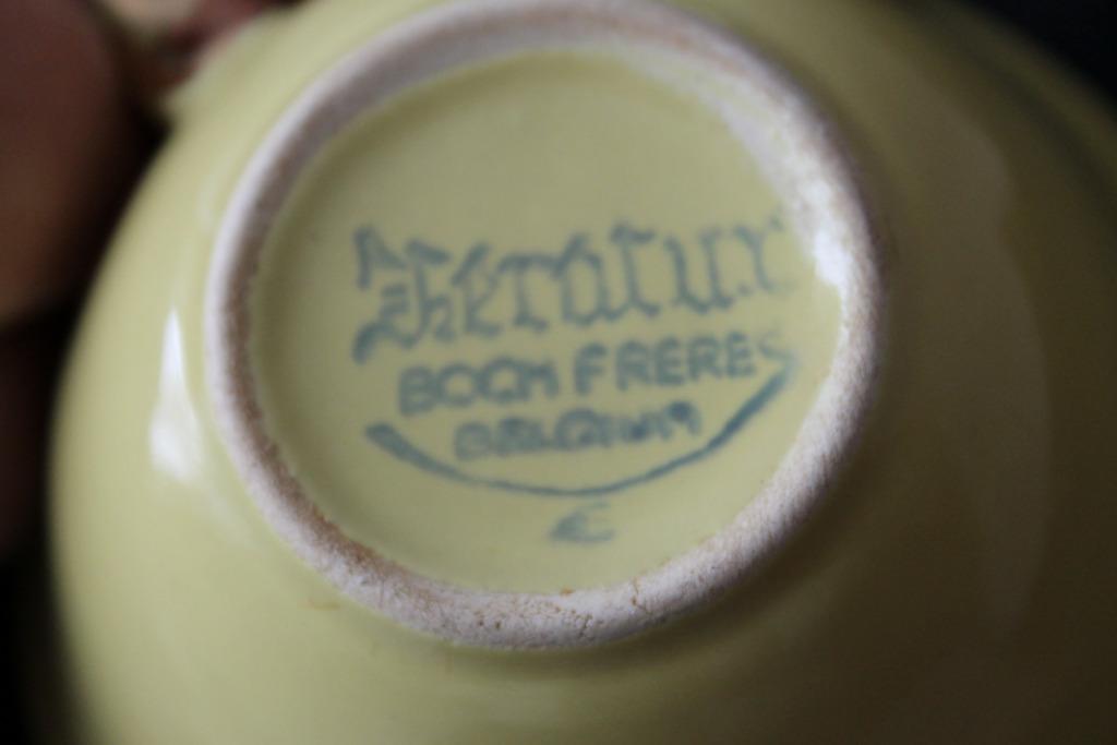 Ensemble de 6 tasses et sous-tasses Boch, Antiquités & Art, Enlèvement