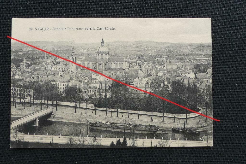 Postkaart Namur, Feltpost WOI, België, Enlèvement ou Envoi, Avant 1920, Affranchie, Namur