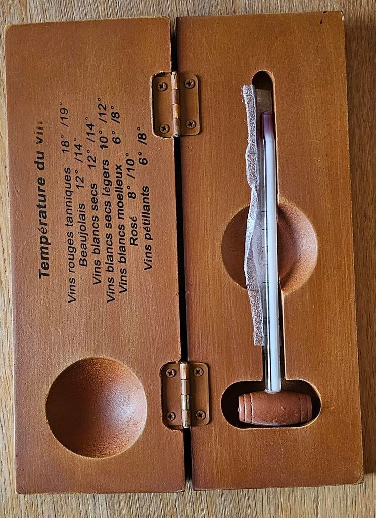 Wijn temperatuurmeter vacu vin lafitte duhart milon romanée, Ophalen of Verzenden, Nieuw