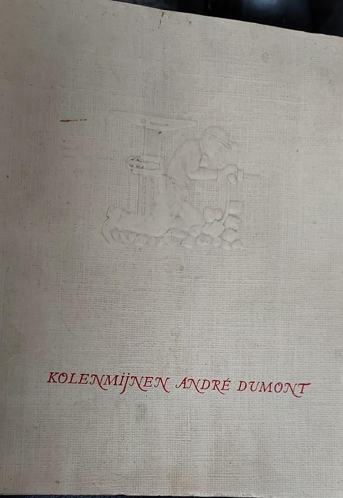 Boek steenkoolmijnen Andre Dumont nv, Waterschei 1907-1957, Ophalen of Verzenden, Steenkoolmijnen Andre Dumont nv, 20e eeuw of later