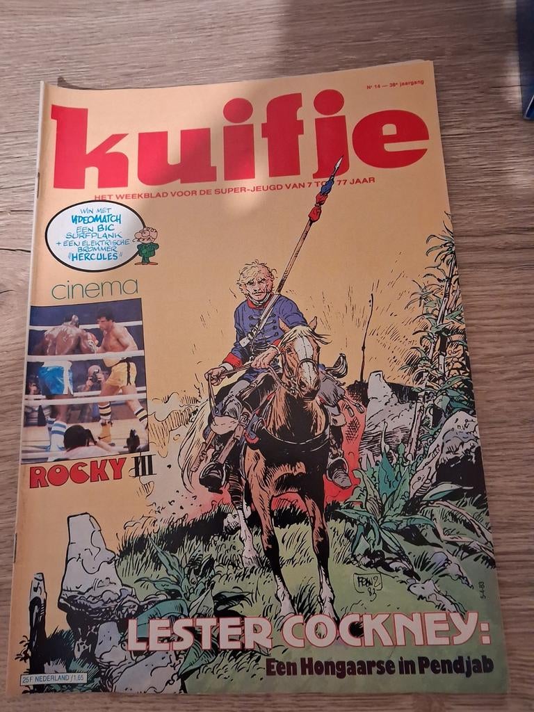 Kuifje magazine : Rocky 3, Verzenden