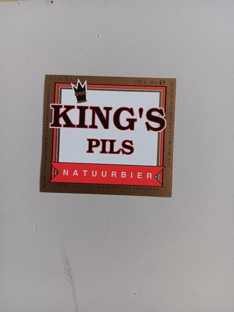 Bieretiketten Facon Bellegem Kortrijk, Verzamelen, Biermerken, Ophalen of Verzenden, Overige typen