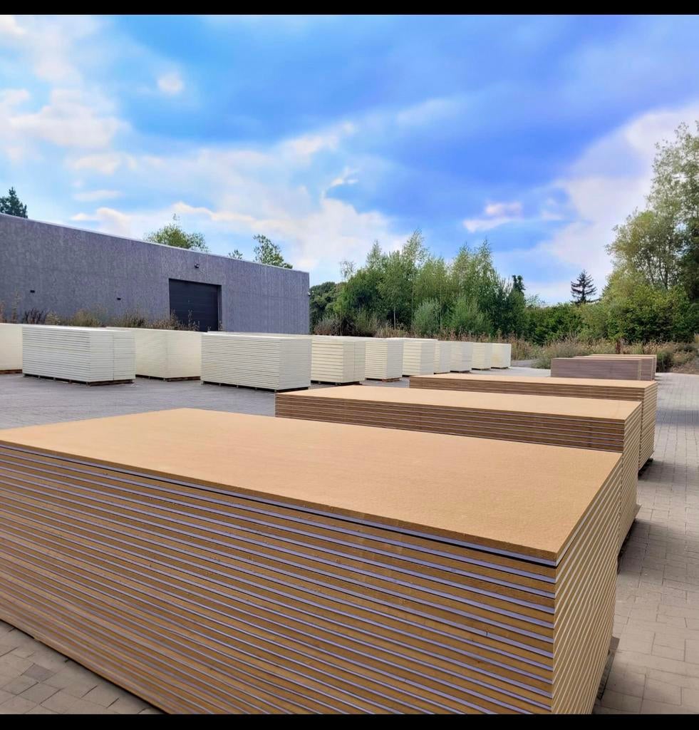 ‼️Plaque de plâtre soundblock avec isolation fibre de bois‼️, Neuf