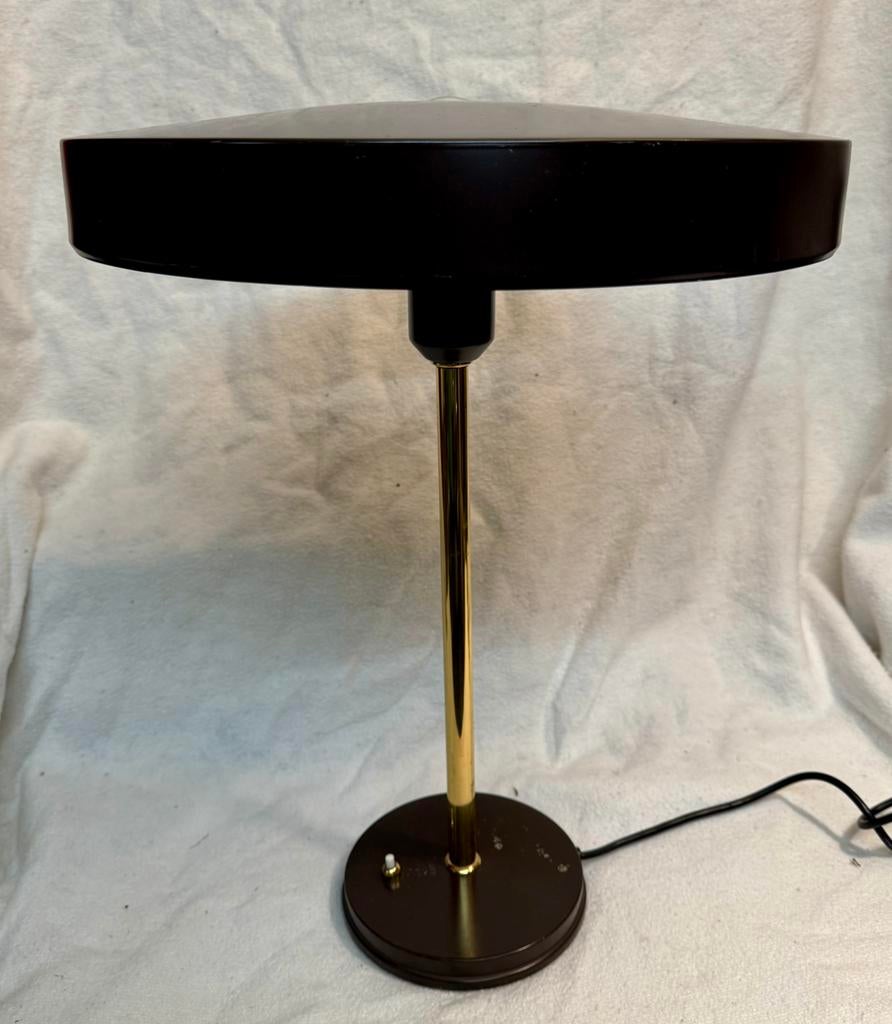 Philips Timor 69 - Louis Kalff ontwerp, Huis en Inrichting, Lampen | Tafellampen, Ophalen, Gebruikt, Metaal, 50 tot 75 cm