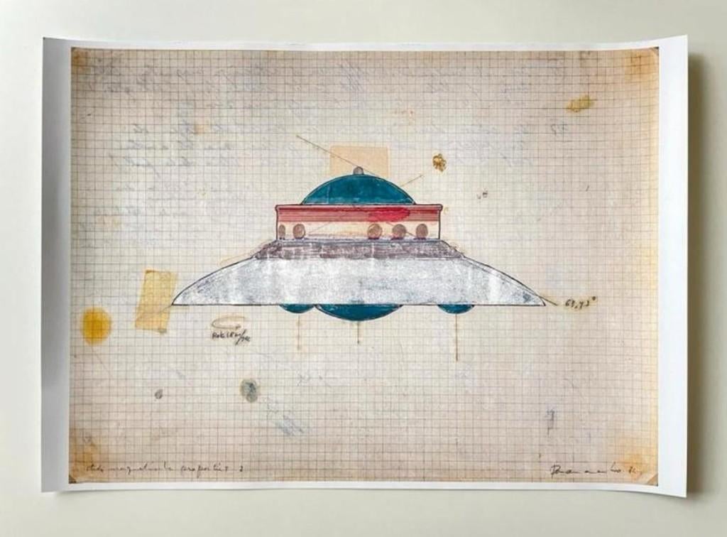 Panamarenko - Magnetische proporties, Antiek en Kunst, Ophalen of Verzenden