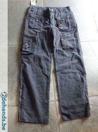 [3794]broek zwart van jbc nieuw met label large unisex, Kleding | Heren, Broeken en Pantalons, Ophalen of Verzenden, Nieuw, Zwart
