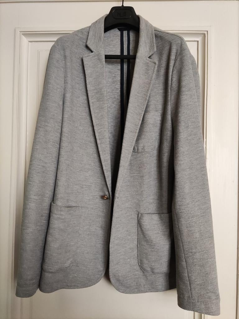 ZARA MAN light grey blazer, L, Kleding | Heren, Kostuums en vesten, Ophalen of Verzenden, Zo goed als nieuw