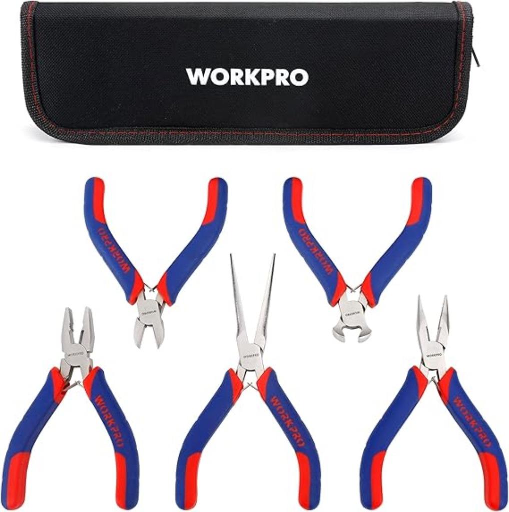 WORKPRO Mini-precisie tangen SNELLE GRATIS LEVERING, Verzenden, Nieuw