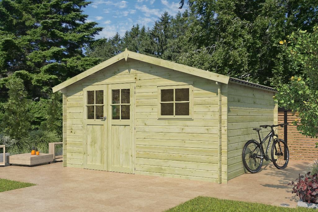 NOUVELLE cabane en rondins 3031DPIMG, Envoi, Neuf