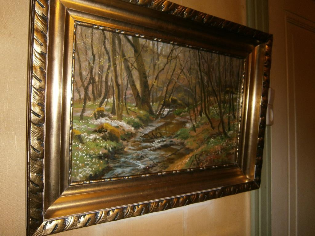 Carl Milton Jensen, Paysage printanier, Enlèvement ou Envoi