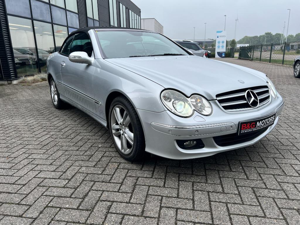 Mercedes Benz CLK Kompressor Cabrio Automaat VERKOCHT, Auto's, Mercedes-Benz, Automaat, 4 zetels, Achterwielaandrijving, 1250 kg